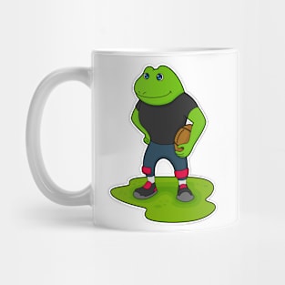 Frog Football player Football Mug